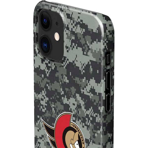 NHL Ottawa Senators Camo iPhone 12 Mini Lite Case