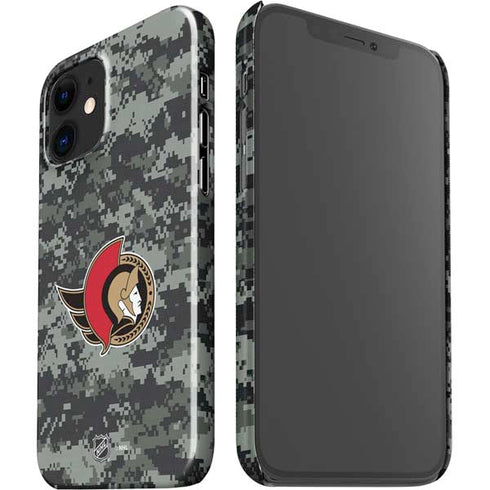 NHL Ottawa Senators Camo iPhone 12 Mini Lite Case