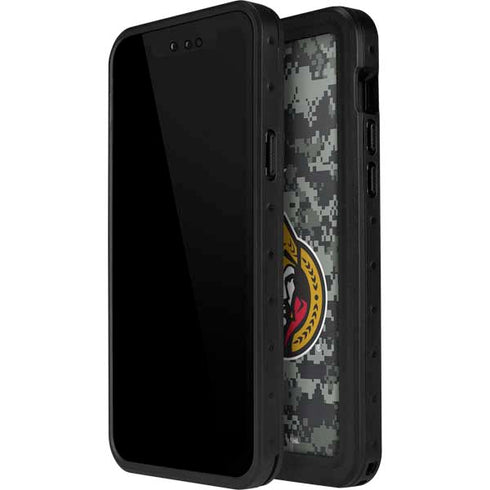 NHL Ottawa Senators Camo iPhone 12 Pro Waterproof Case
