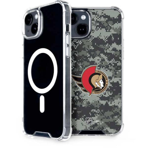 NHL Ottawa Senators Camo iPhone 13 MagSafe Case