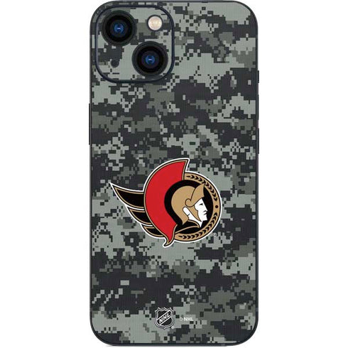 NHL Ottawa Senators Camo iPhone 13 Mini Skin