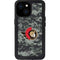 NHL Ottawa Senators Camo iPhone 13 Mini Waterproof Case