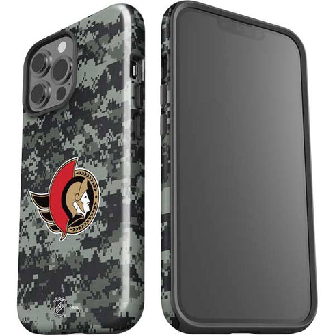 NHL Ottawa Senators Camo iPhone 13 Pro Max Impact Case