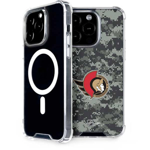NHL Ottawa Senators Camo iPhone 13 Pro Max MagSafe Case