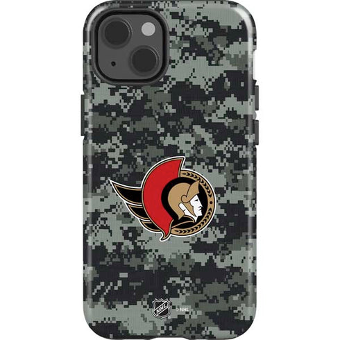 NHL Ottawa Senators Camo iPhone 14 Impact Case