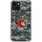 NHL Ottawa Senators Camo iPhone 14 Plus Clear Case