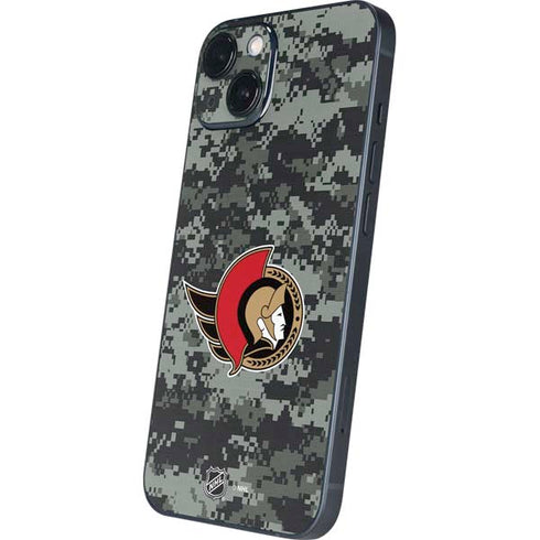 NHL Ottawa Senators Camo iPhone 14 Plus Skin
