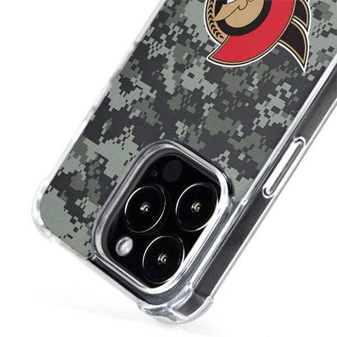 NHL Ottawa Senators Camo iPhone 14 Pro MagSafe Case