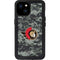 NHL Ottawa Senators Camo iPhone 15 Plus Waterproof Case