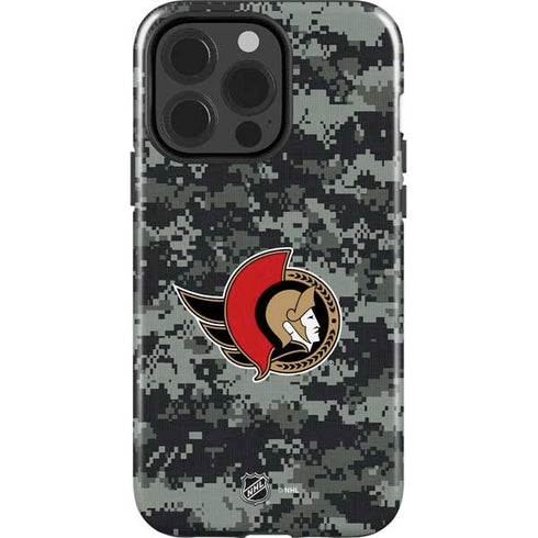 NHL Ottawa Senators Camo iPhone 15 Pro Impact Case