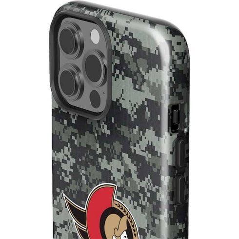NHL Ottawa Senators Camo iPhone 15 Pro Max Impact Case