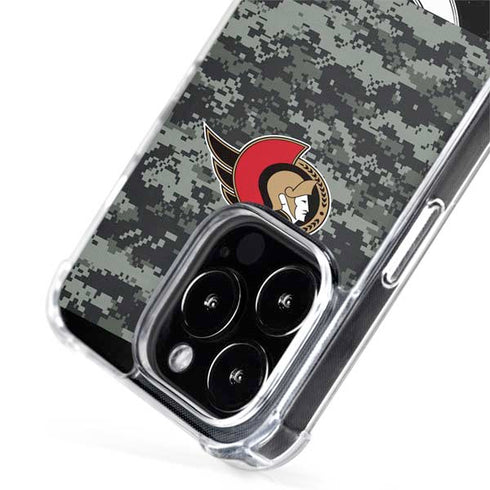 NHL Ottawa Senators Camo iPhone 15 Pro Max MagSafe Case