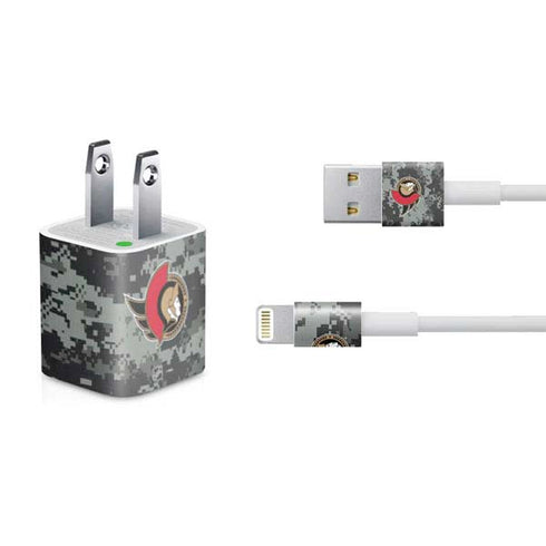 NHL Ottawa Senators Camo iPhone Charger (5W USB) Skin
