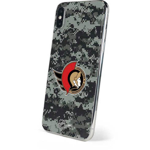 NHL Ottawa Senators Camo iPhone XS Skin