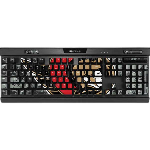 NHL Ottawa Senators Camo K95 RGB PLATINUM Mechanical Gaming Keyboard Skin