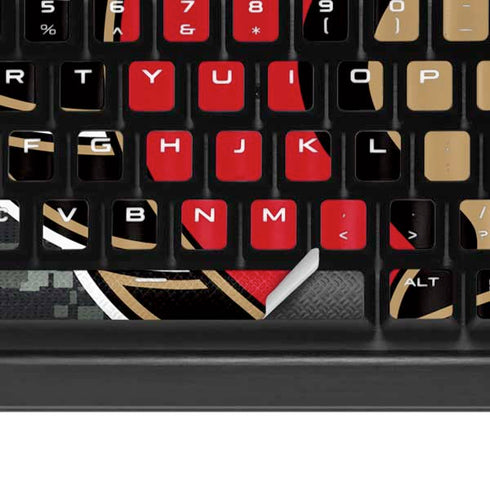 NHL Ottawa Senators Camo K95 RGB PLATINUM Mechanical Gaming Keyboard Skin