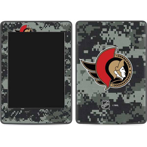 NHL Ottawa Senators Camo Amazon Kindle Skin