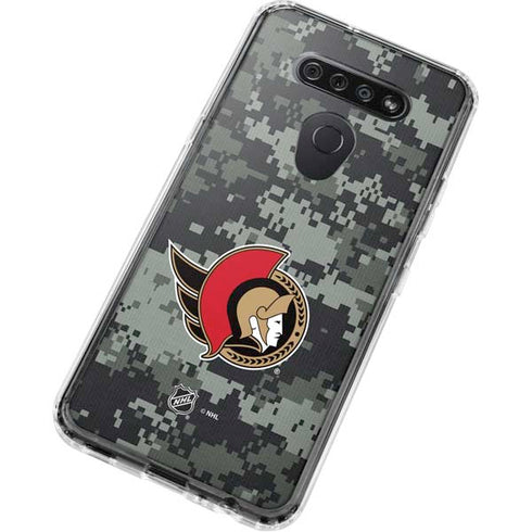 NHL Ottawa Senators Camo LG K51/Q51 Clear Case