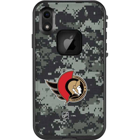 NHL Ottawa Senators Camo LifeProof Fre iPhone Skin
