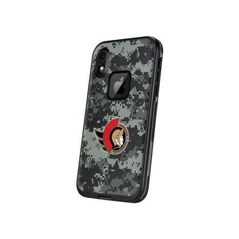 NHL Ottawa Senators Camo LifeProof Fre iPhone Skin
