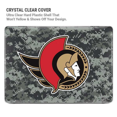NHL Ottawa Senators Camo MacBook Pro 16in (2021-25) Case plus Skin