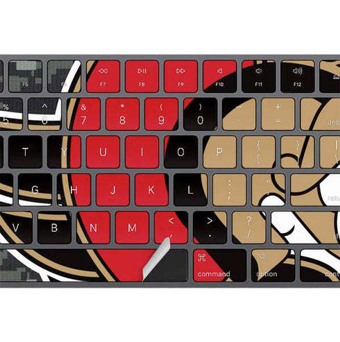 NHL Ottawa Senators Camo Magic Keyboard with Numeric Keypad Skin