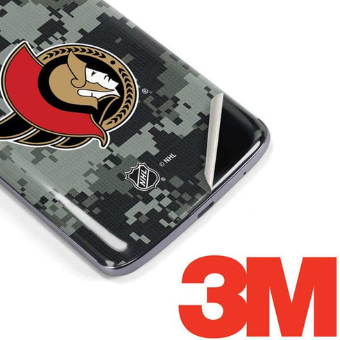 NHL Ottawa Senators Camo Moto E5 Plus Skin