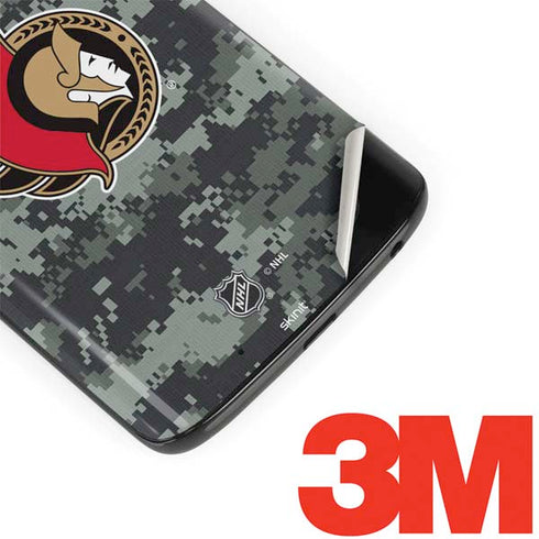 NHL Ottawa Senators Camo Moto G6 Skin