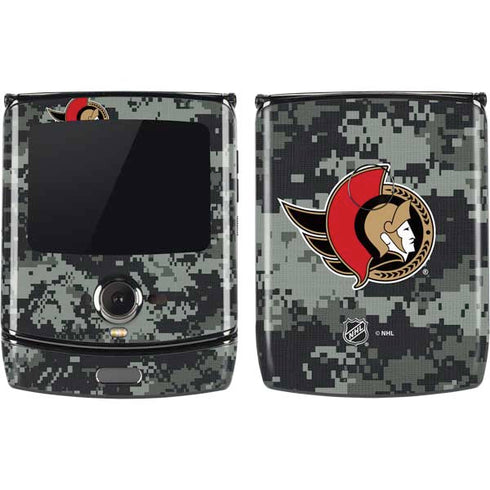 NHL Ottawa Senators Camo Motorola RAZR Skin