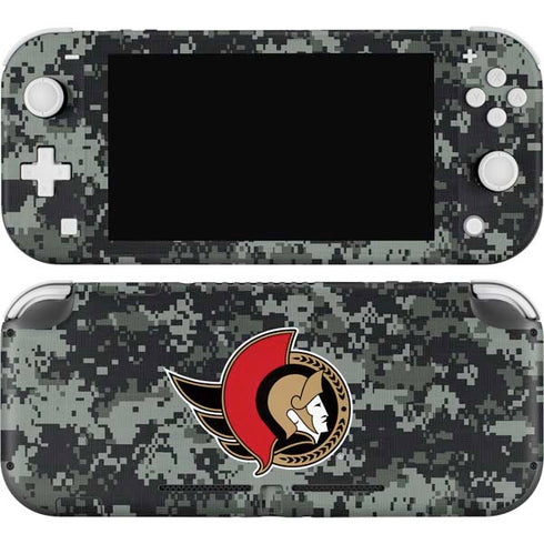 NHL Ottawa Senators Camo Nintendo Switch Lite Skin