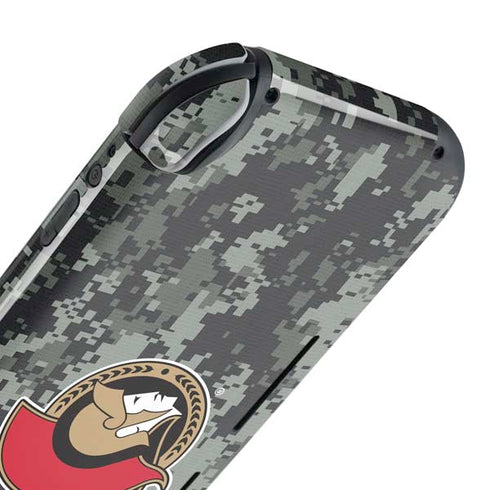 NHL Ottawa Senators Camo Nintendo Switch Lite Skin
