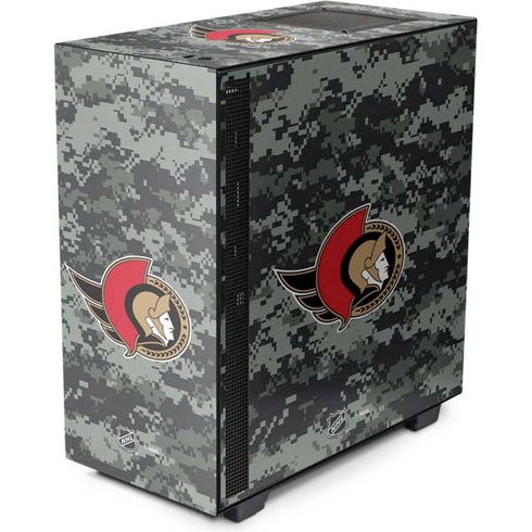 NHL Ottawa Senators Camo NZXT H510 Compact ATX Mid-Tower Case Skin