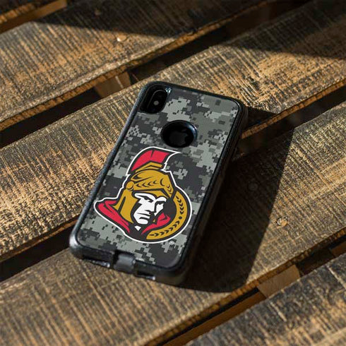 NHL Ottawa Senators Camo Otterbox Commuter iPhone Skin