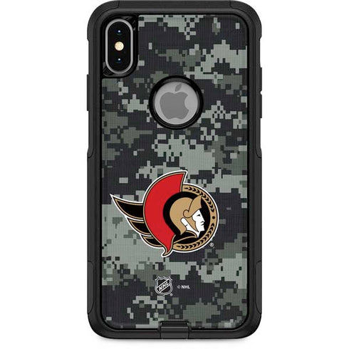 NHL Ottawa Senators Camo Otterbox Commuter iPhone Skin