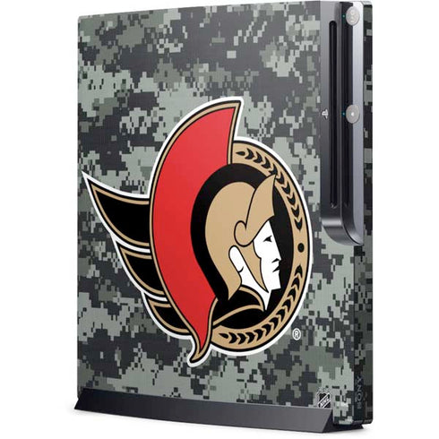 NHL Ottawa Senators Camo Playstation 3 & PS3 Slim Skin