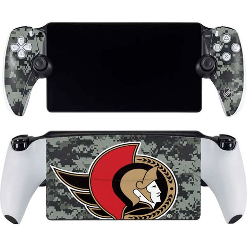 NHL Ottawa Senators Camo PlayStation Portal Remote Player Skin