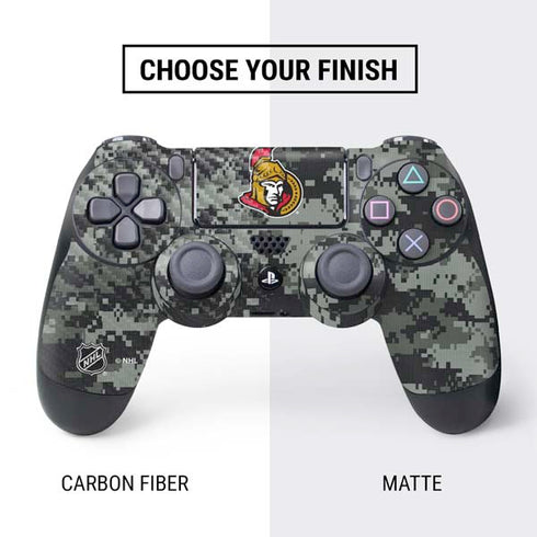 NHL Ottawa Senators Camo PS4 Controller Skin