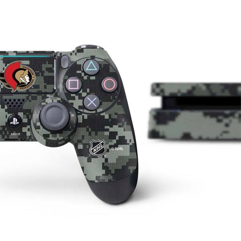 NHL Ottawa Senators Camo PS4 Slim Bundle Skin