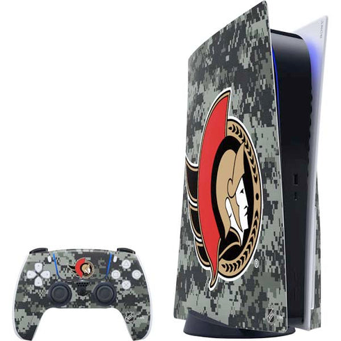 NHL Ottawa Senators Camo PS5 Bundle Skin
