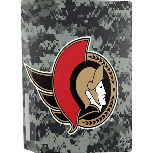 NHL Ottawa Senators Camo PS5 Console Skin