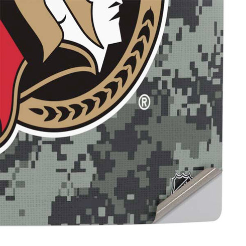 NHL Ottawa Senators Camo PS5 Slim Digital Edition Console Skin