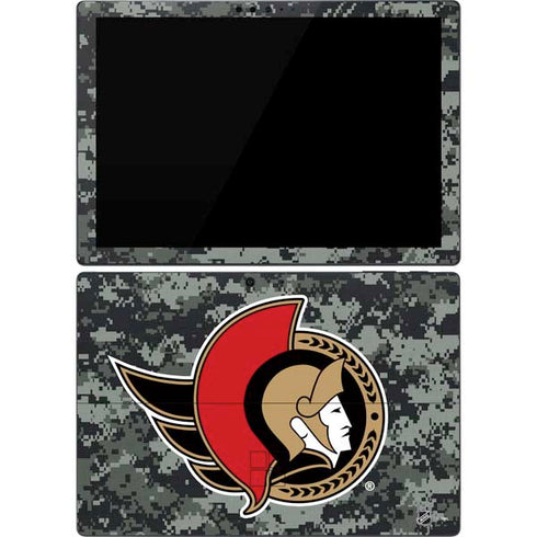 NHL Ottawa Senators Camo Surface Pro 7 Skin