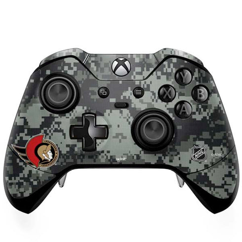 NHL Ottawa Senators Camo Xbox One Elite Controller Skin