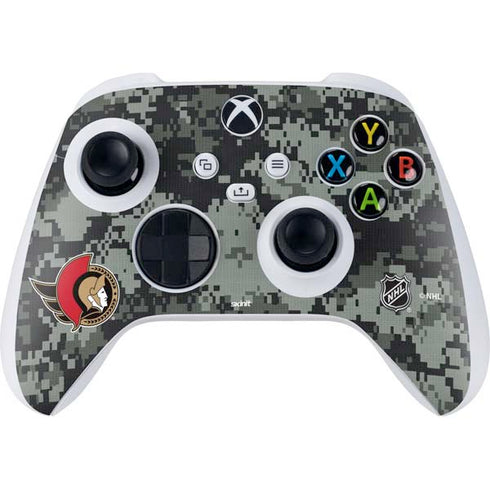 NHL Ottawa Senators Camo Xbox Series S Controller Skin