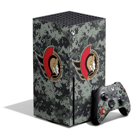 NHL Ottawa Senators Camo Xbox Series X Bundle Skin
