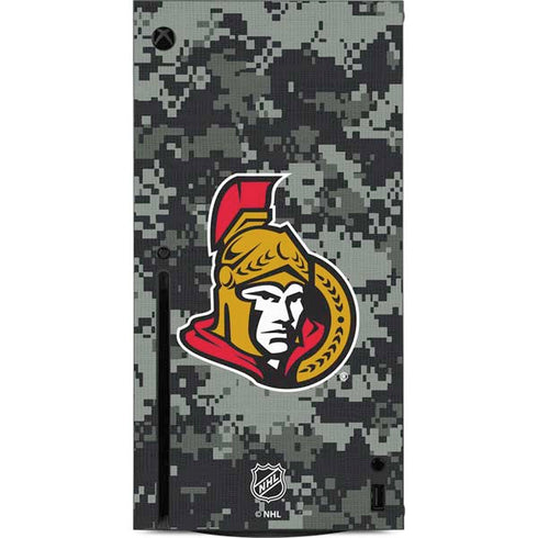 NHL Ottawa Senators Camo Xbox Series X Console Skin