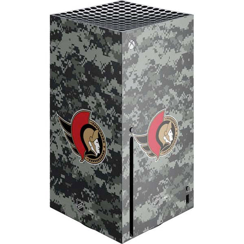 NHL Ottawa Senators Camo Xbox Series X Console Skin