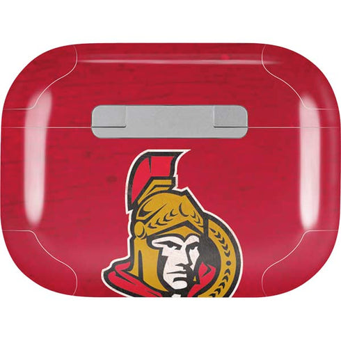 NHL Ottawa Senators Distressed AirPods Pro 2nd Gen Skin