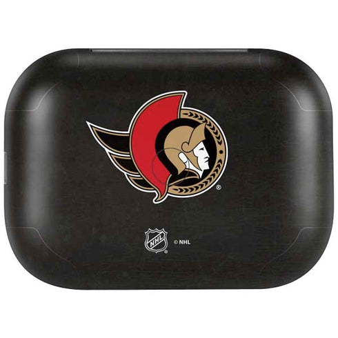 NHL Ottawa Senators Distressed Amazon Echo Buds Skin