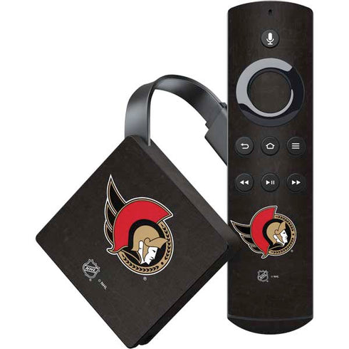 NHL Ottawa Senators Distressed Amazon Fire TV Skin